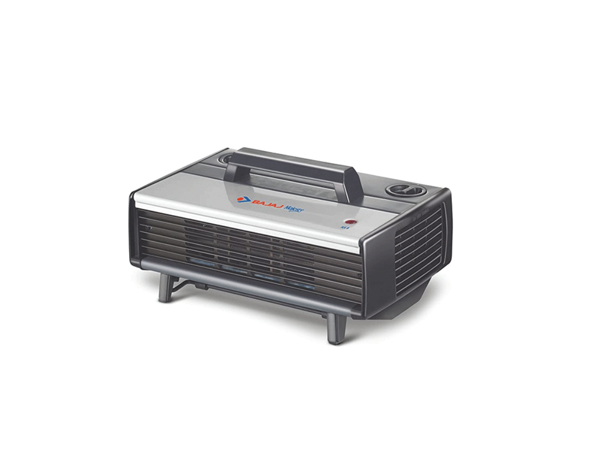 BAJAJ RX-8-HEAT CONVECTOR FAN ROOM HEATER (BLACK) - NBES