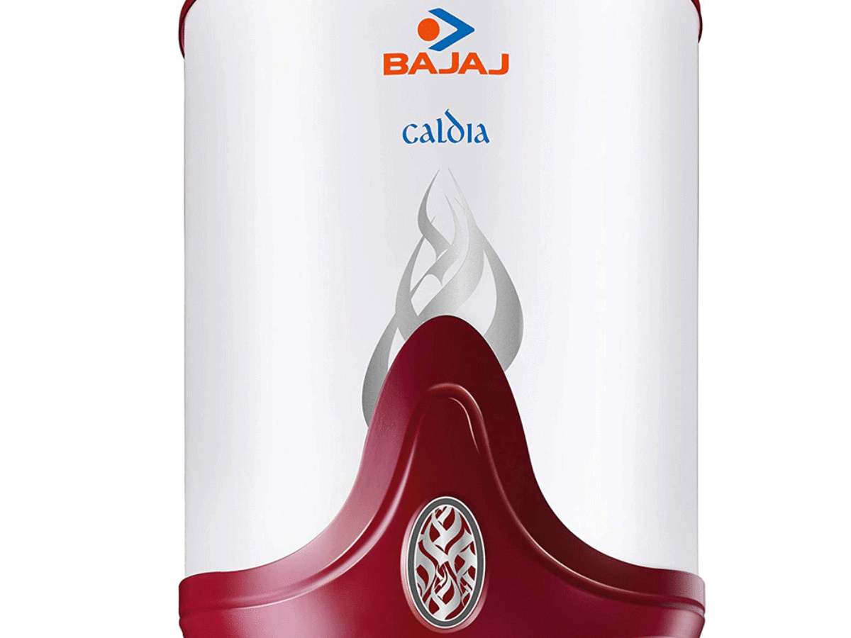 BAJAJ CALDIA 6 LTR 5 STAR WATER HEATER (WHITE u0026 MAROON) - NBES