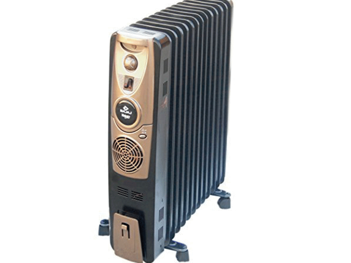 BAJAJ MAJESTY RH 11F PLUS OIL FILLED ROOM HEATER (BLACK u0026 GOLDEN) - NBES