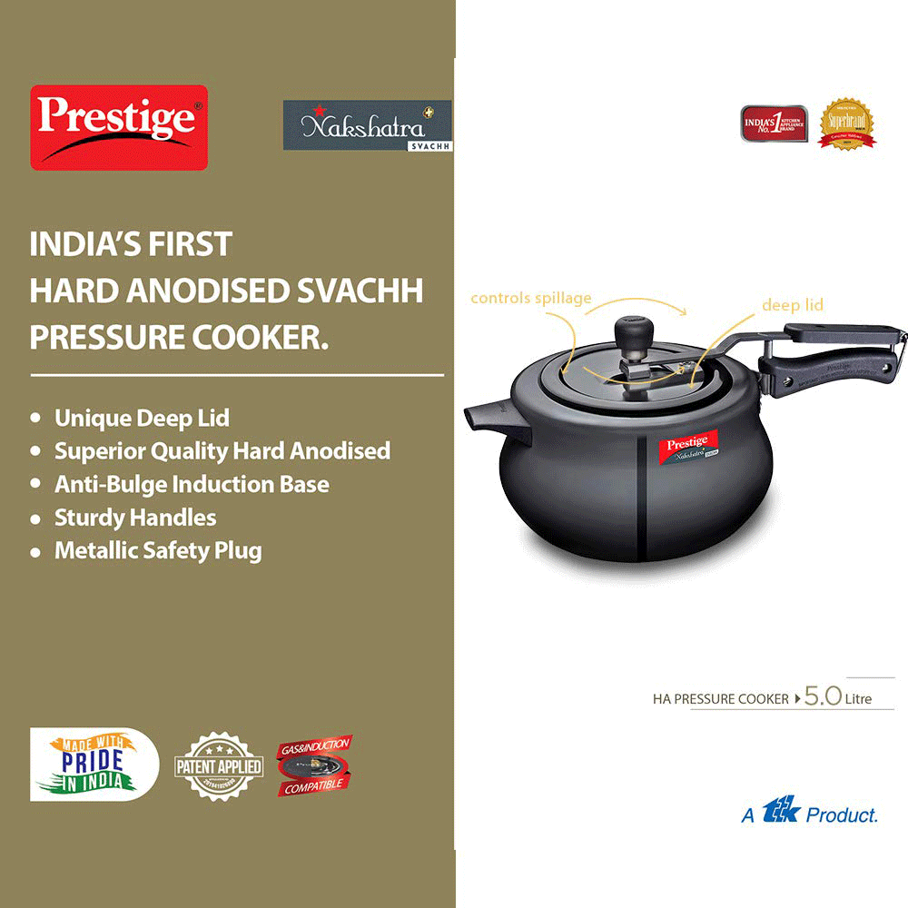 Handi pressure cooker online 5 litre