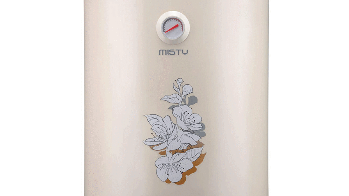 USHA MISTY 15 LTR WATER HEATER (IVORY CHERRY BLOSSOM) - NBES